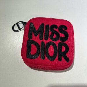 MISS DIOR' Zip mini  Pouch